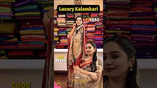 Luxury Kalamkari Saree Collection Code Tb435