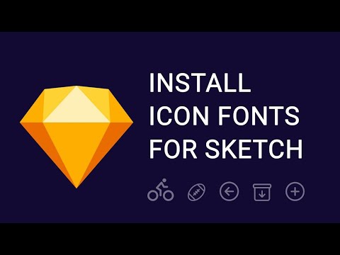 How to Install Icon Fonts in Sketch App