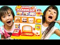 アンパンマン おもちゃ アンパンマンポテトもいかが? アンパンマンおしゃべりハンバーガー屋さん Finger Family Song with Anpanman's Toy