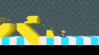 LEVEL UP! prototype voxel destruction