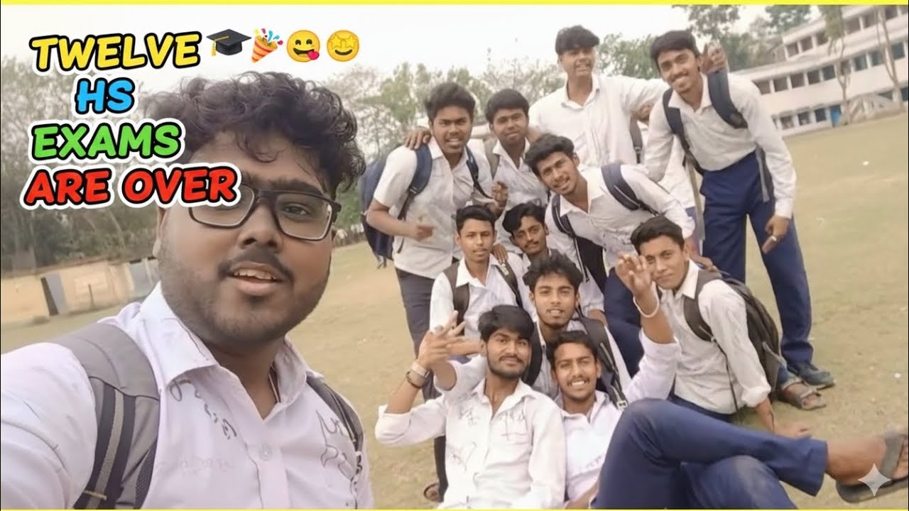 Class 12th lest exam day 🥹🫂