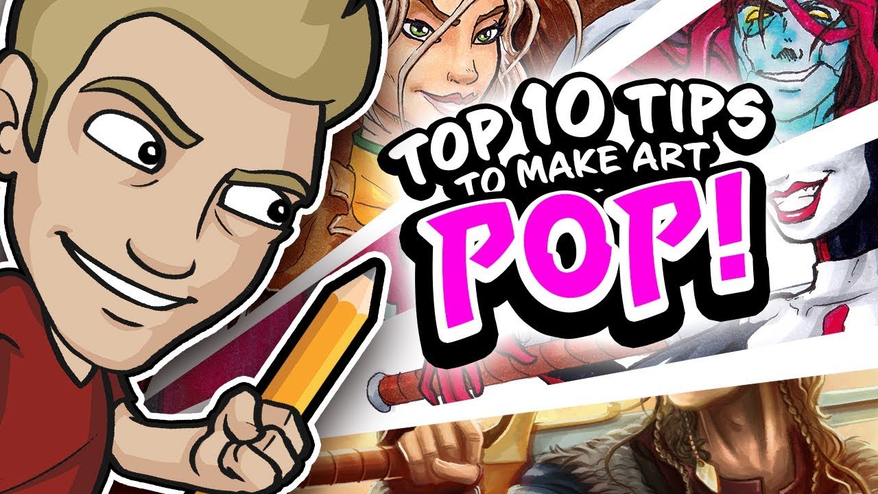 TOP 10 Tips: MAKE your ART STAND OUT!