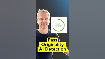 Pass Originality AI Detection with this prompt!  #jespernissenseo