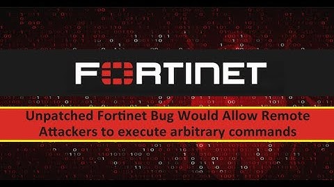 Fortinet 🚨: Critical Command Injection Bug in FortiSIEM Exposed! 🚨