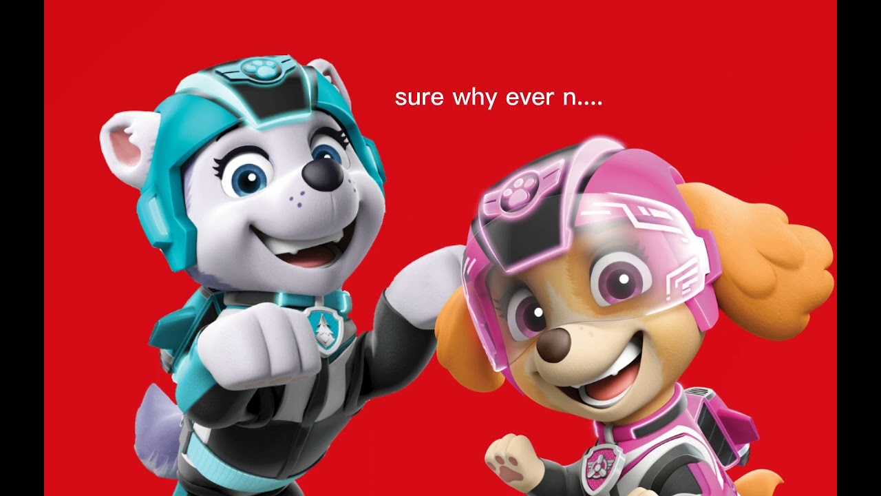 Paw Patrol Jet To The Rescue Everest And Skye's Stomachs Growling this