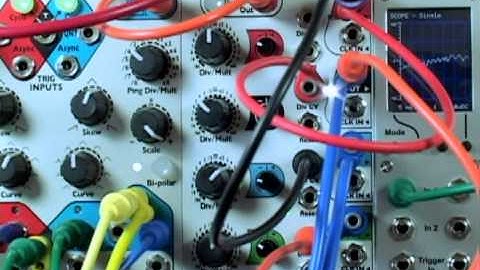 4MS QCD Quad Clock Distributer Prototype Test