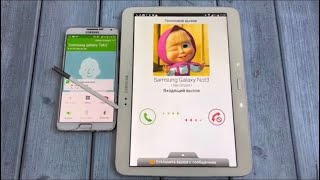 Incoming Call Samsung Tab 3 Vs Galaxy Note 3