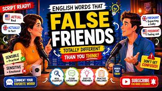 English False Friends That Even Fluent Speakers Miss — Don't Make This Mistake