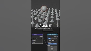 Tracking Target in Geometry Nodes | Short Tutorial