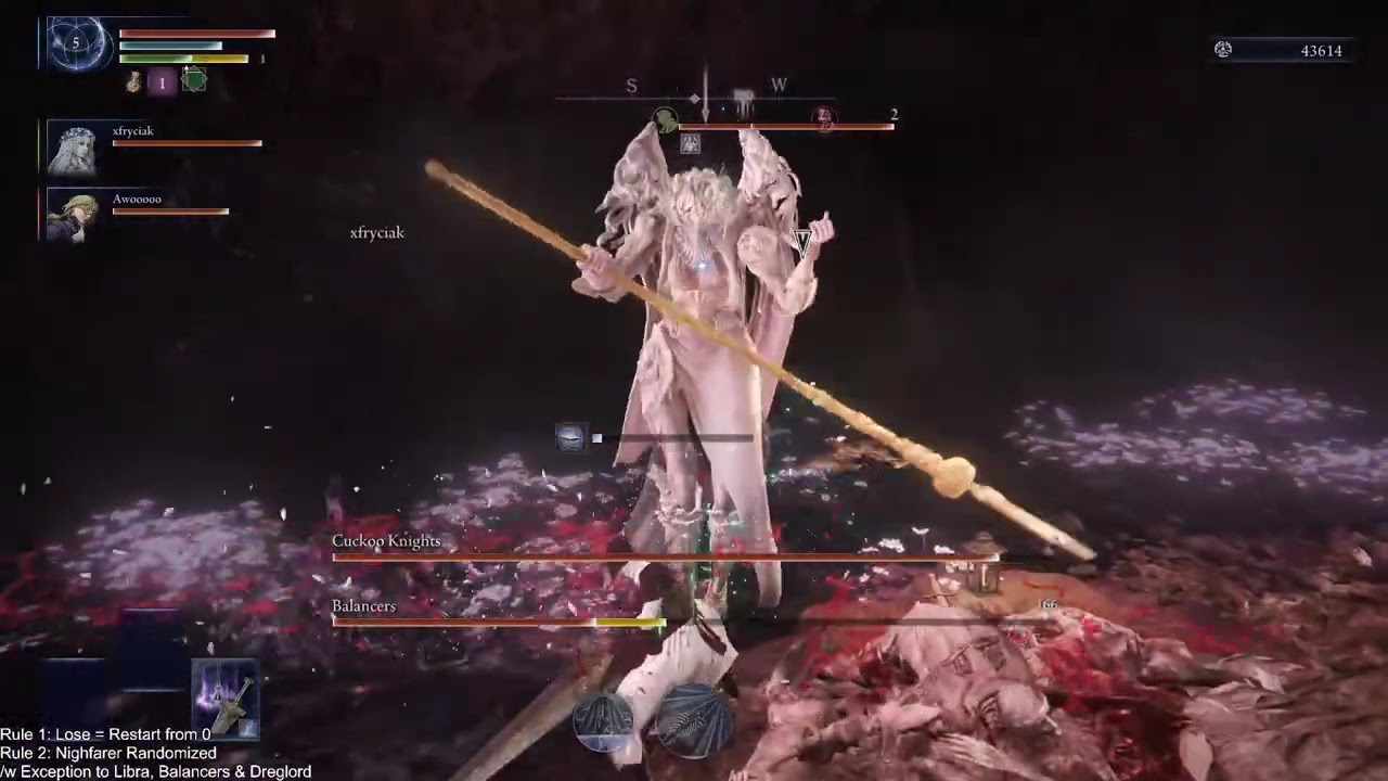 Deep of Night 0-9999 Permadeath Climb Random Trios Run 1