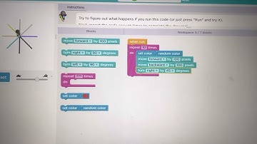 Code.org Course 3: Lesson 3 Artist Level 4