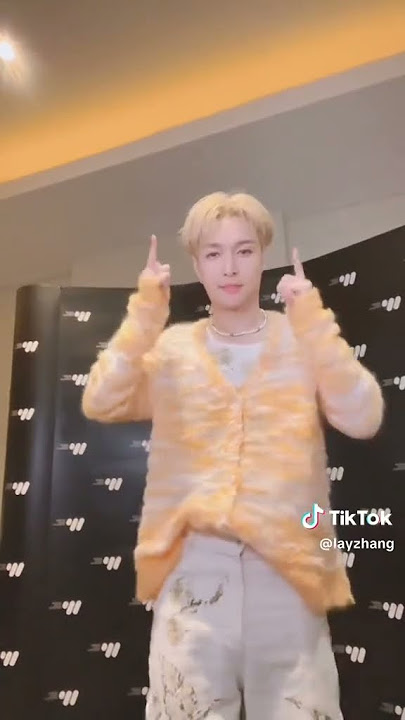 Lay Zhang Tiktok Challenge 🤍 #layzhang#yixing#exolay#exo