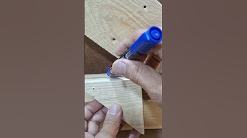 BASIC WOODEN ANGLE #howto #diy #maker #tutorial #youtubeshorts #shorts