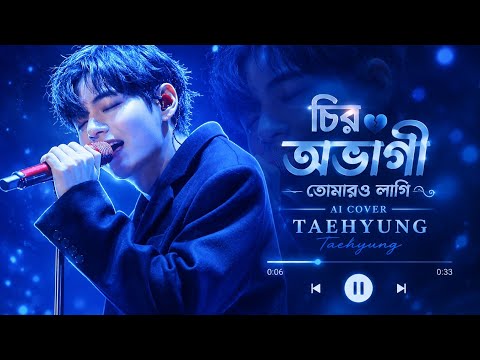 চির অভাগী ~cover by Taehyung | Bangla song | BTS Ai cover