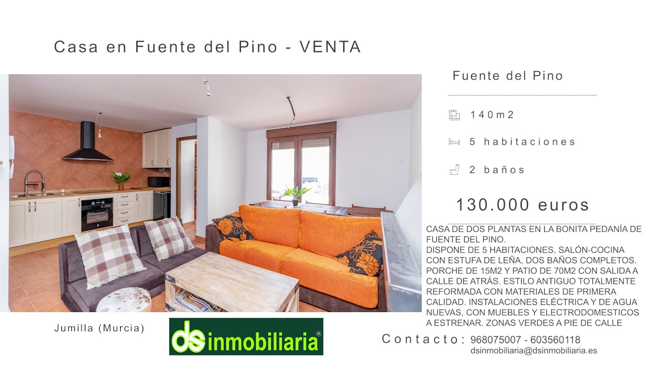 Casa en pedanía Fuente del Pino - Jumilla