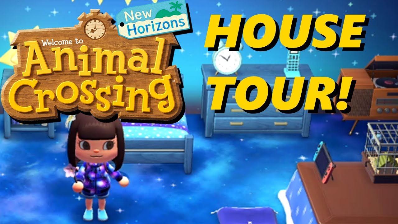 My Animal Crossing House Tour!!! - YouTube