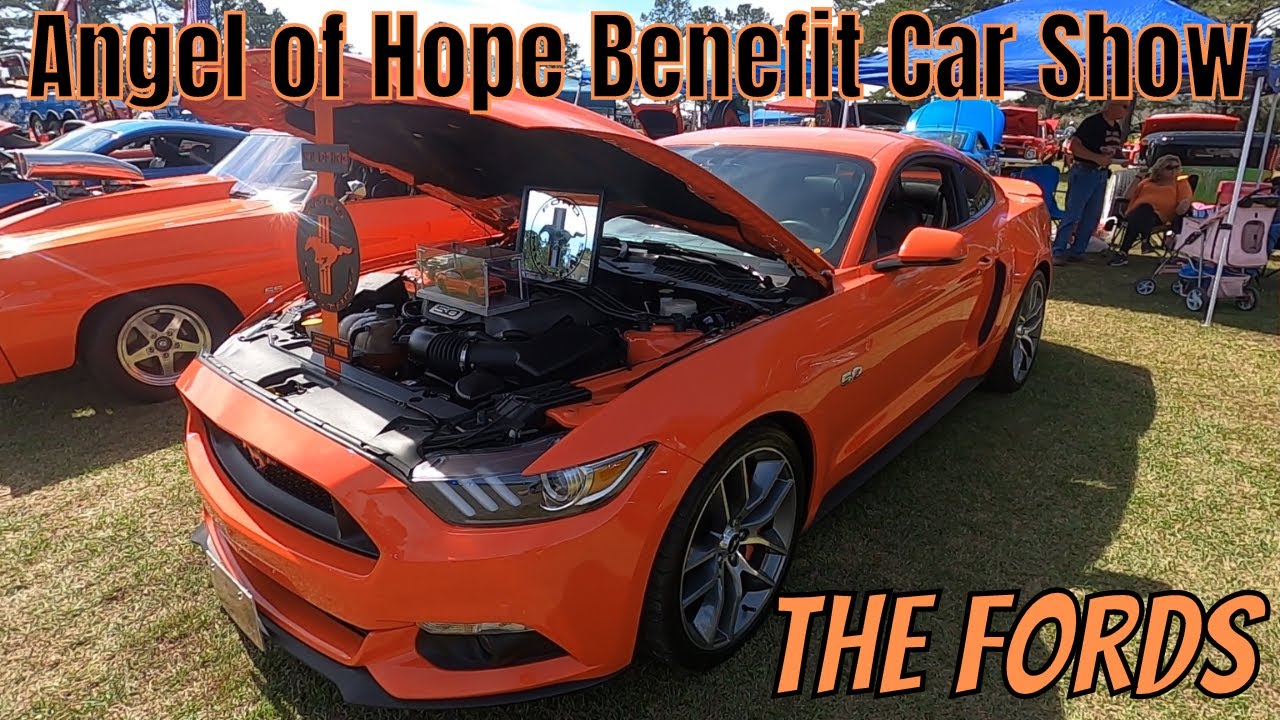 Angel of Hope Benefits Car Show | The Fords only - YouTube