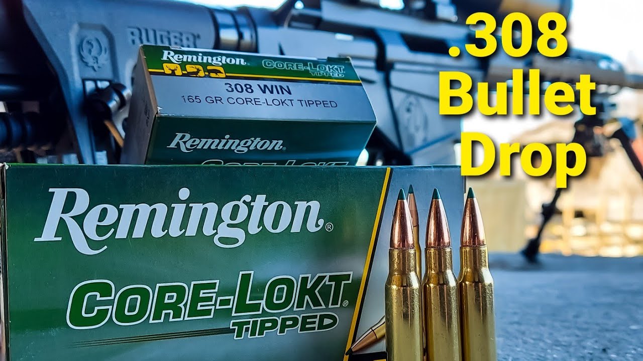 .308 Bullet Drop - Demonstrated and Explained | First Shots with