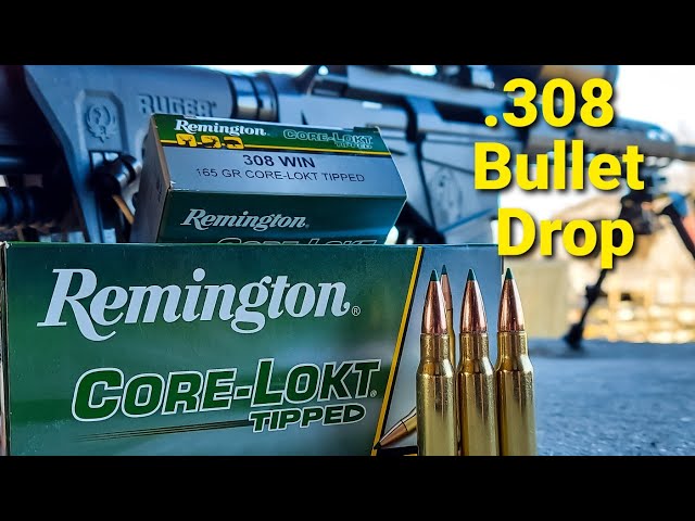 308 Bullet Drop - Demonstrated and Explained | First Shots with