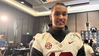 Alabama Quarterback Austin Mack Rose Bowl Media Day