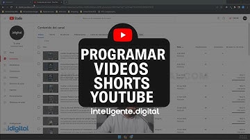 Aprende a programar shorts o videos en Youtube 2024