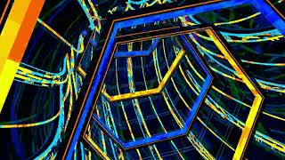 Futuristic Curved Tunnel VJ Loops | 3D Animation VJ Loops #vjloops #motiongraphics #tunnel #abstract