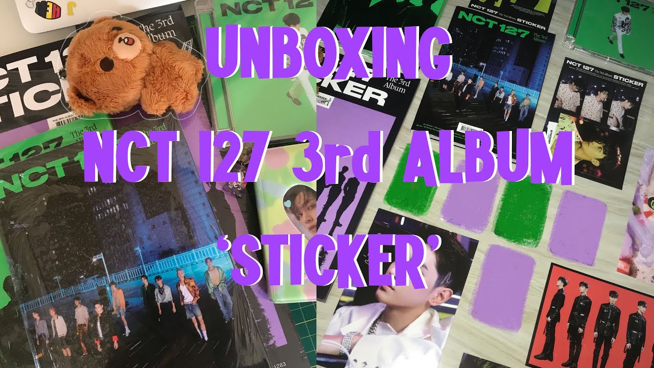 unboxing NCT 127 3rd album 'STICKER' | แกะอัลบั้มสติ้กก๋าาาาา