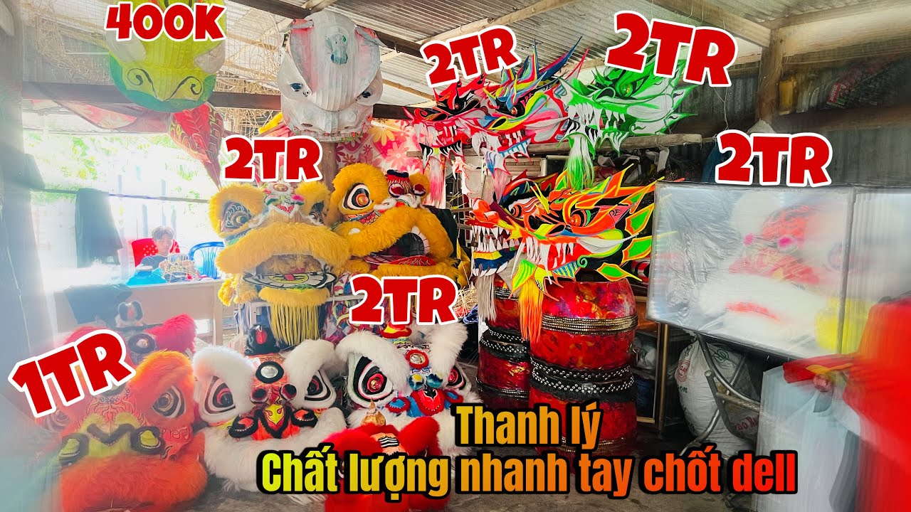 [ Vlog Lân Sư Rồng ] Thanh Lý Toàn Bộ Sản Phẩm Chuẩn Bị Cho Trung Thu Sắp Tới - Nhanh Tay Chốt nào