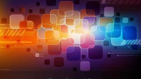 Color Collage PowerPoint Template by PoweredTemplate.com