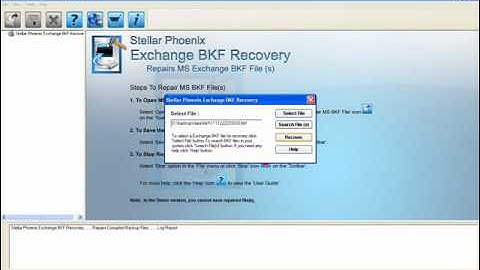 Exchange Backup Recovery Utility.wmv