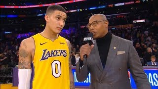 Kyle Kuzma Postgame Interview La Lakers Vs Celtics Jan 23