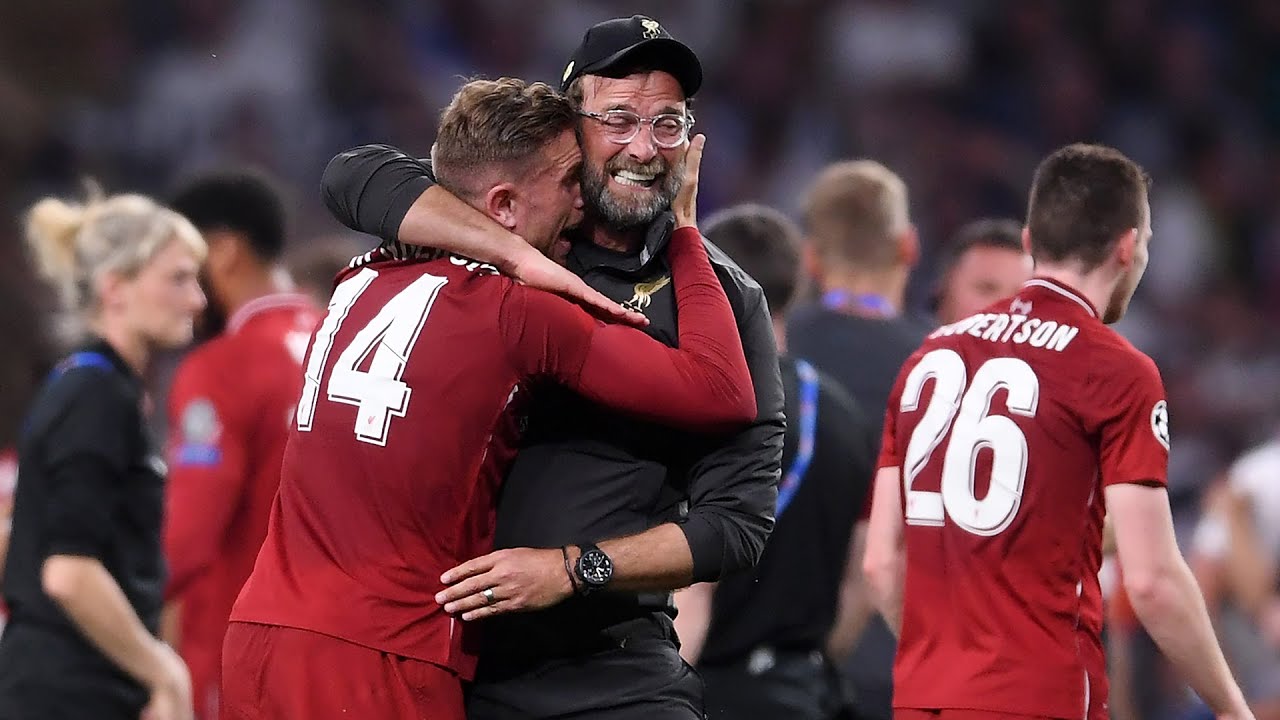 ucl 2019  Update  Jürgen Klopp's Madrid celebrations uncut | Six minutes of brilliant reaction on the final whistle