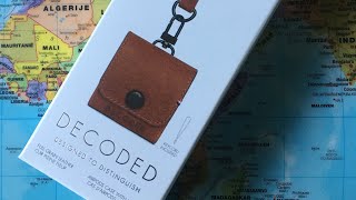 Apple Airpods Travel Case By Decoded Unboxing Very Stylish And Secure Leather Protection Case
