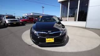 2013 Kia Optima EX | Ebony Black | DG096821 | Mt Vernon | Skagit | Matte Black Kia Optima