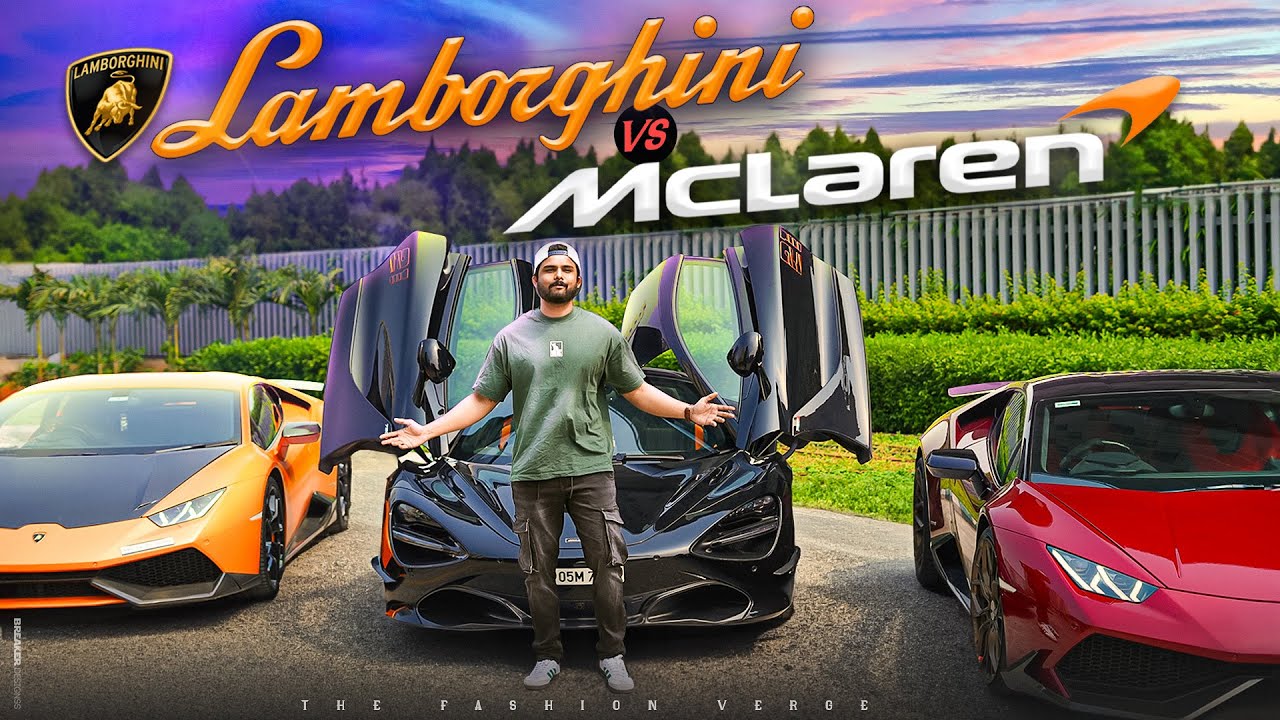Idhi Kadha Life Ante! 🔥 Feels Like Im In A Movie 🤩 | Lambo Vs McLaren 🏎️💨