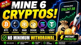 Mine BTC, BNB, ETH, DOGE, SOL &amp; USDT on One Website 🚀 No Minimum Withdrawal @KayaniG-hc2gr 