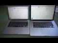 MacBook Pro Retina 15インチ　比較動画