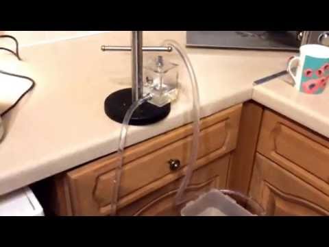 Siphon Uphill Outlet Higher than Inlet.Stage 01