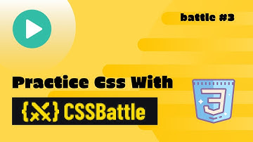 Practice CSS with CSS BATTLE | Challenge #3 | For Beginners