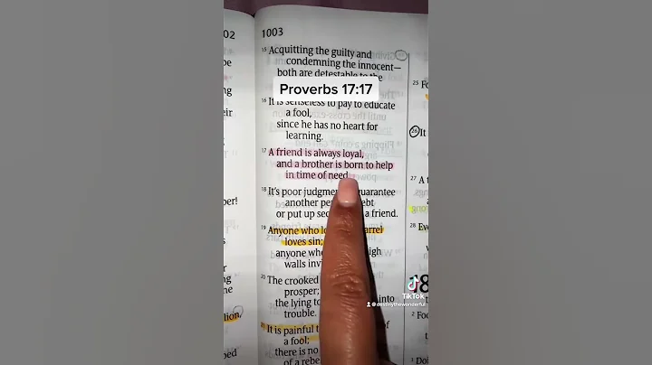 True Friends Show Up in the Storm 🌧️❤️ | Proverbs 17:17