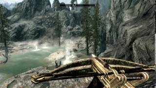 The Elder Scrolls V: Skyrim - Funny Dwarven Bolt Missed (1080p)