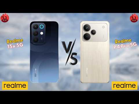 Realme 15x Vs Realme P4 Pro || Full Comparison 🔥 Which one is Best?