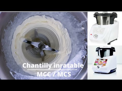 Chantilly inratable au Monsieur Cuisine Smart et Connect #monsieurcuisinesmart #mcc #mcs