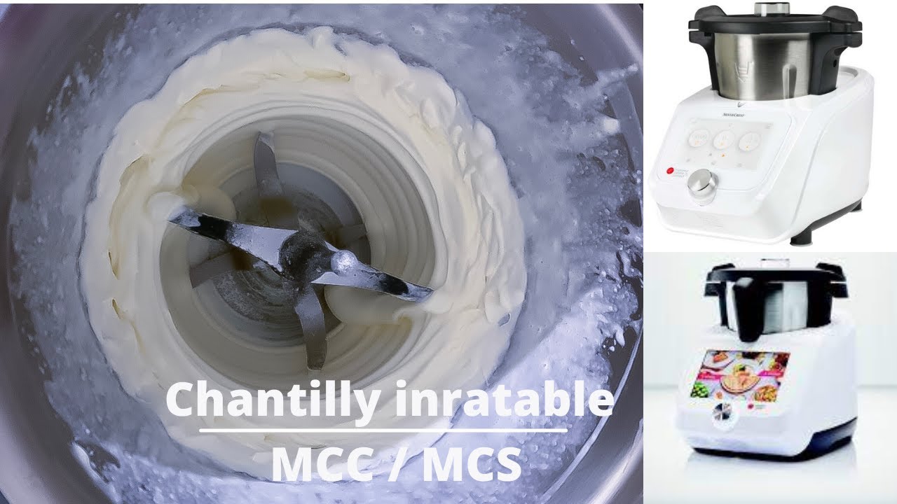 Chantilly inratable au Monsieur Cuisine Smart et Connect #monsieurcuisinesmart #mcc #mcs
