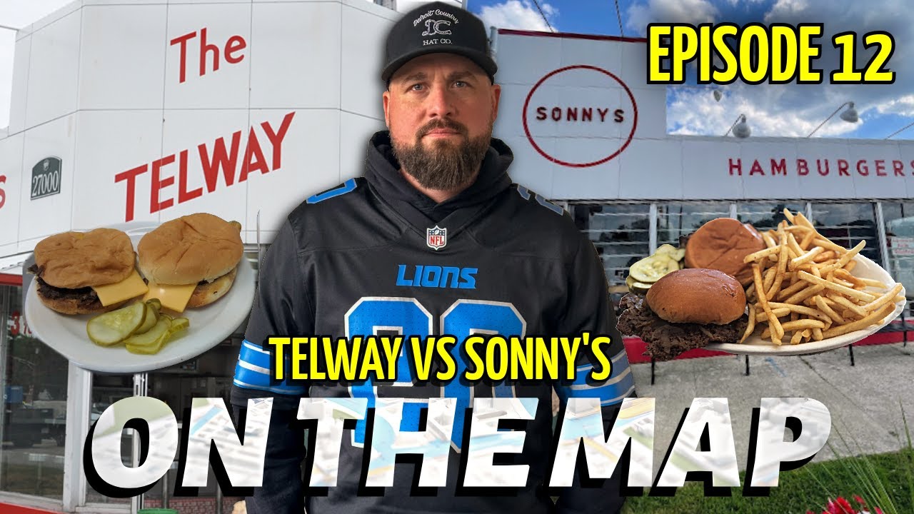 Лучшие гамбургеры в Детройте? Telway против Sonny’s | На карте с Райаном Джеем