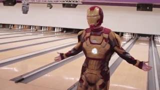 Hulk Vs Iron Man Super Bowling Challenge