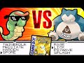 Which beats Yellow faster? The WORST Snorlax Versus a God-Tier Caterpie