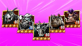 TMNT Legends Super Shredder, Rocksteady Movie, Bebop, Rocksteady Bunny, Rahzar screenshot 5