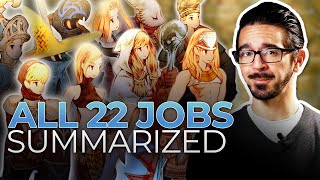 FFT JOB FOCUS COMPENDIUM  ULTIMATE Guide to ALL 22 Jobs in War of the Lions