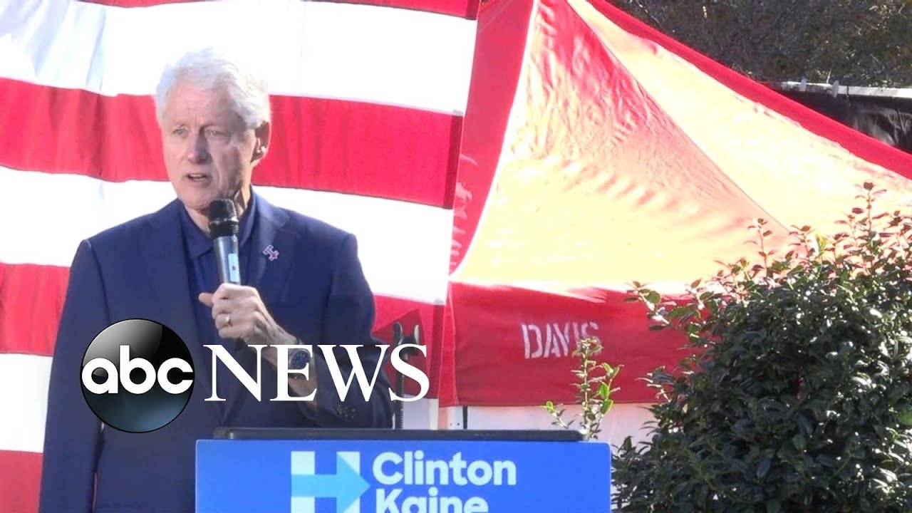 Bill Clinton Gives Final Solo Campaign Rally of the Election Cycle ...